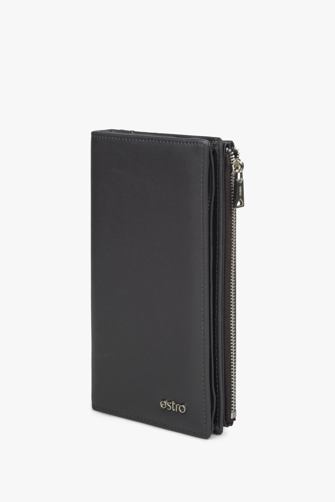 Large men's brown Estro wallet.