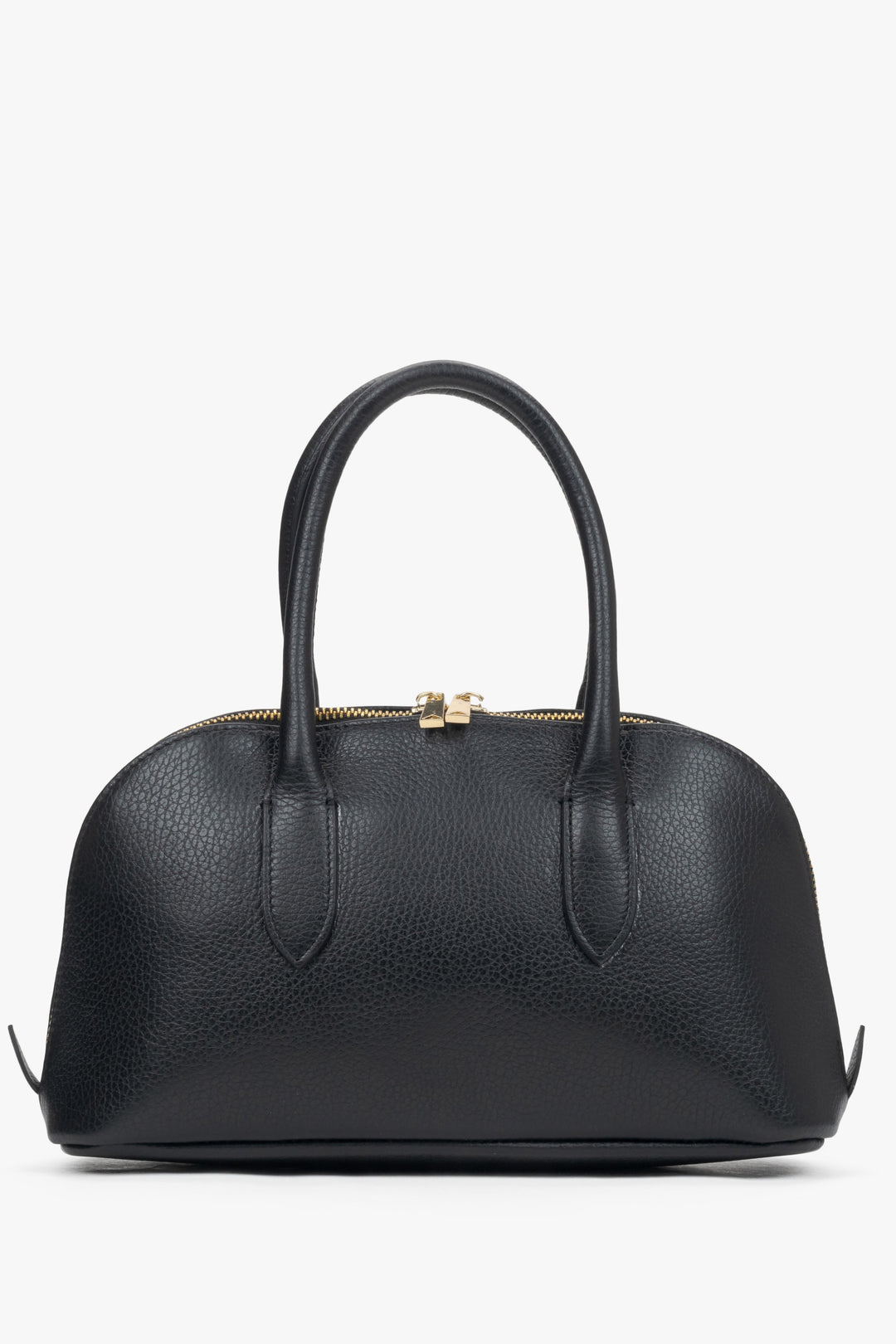 Elegant black women's premium leather handbag, perfect for any occasion.