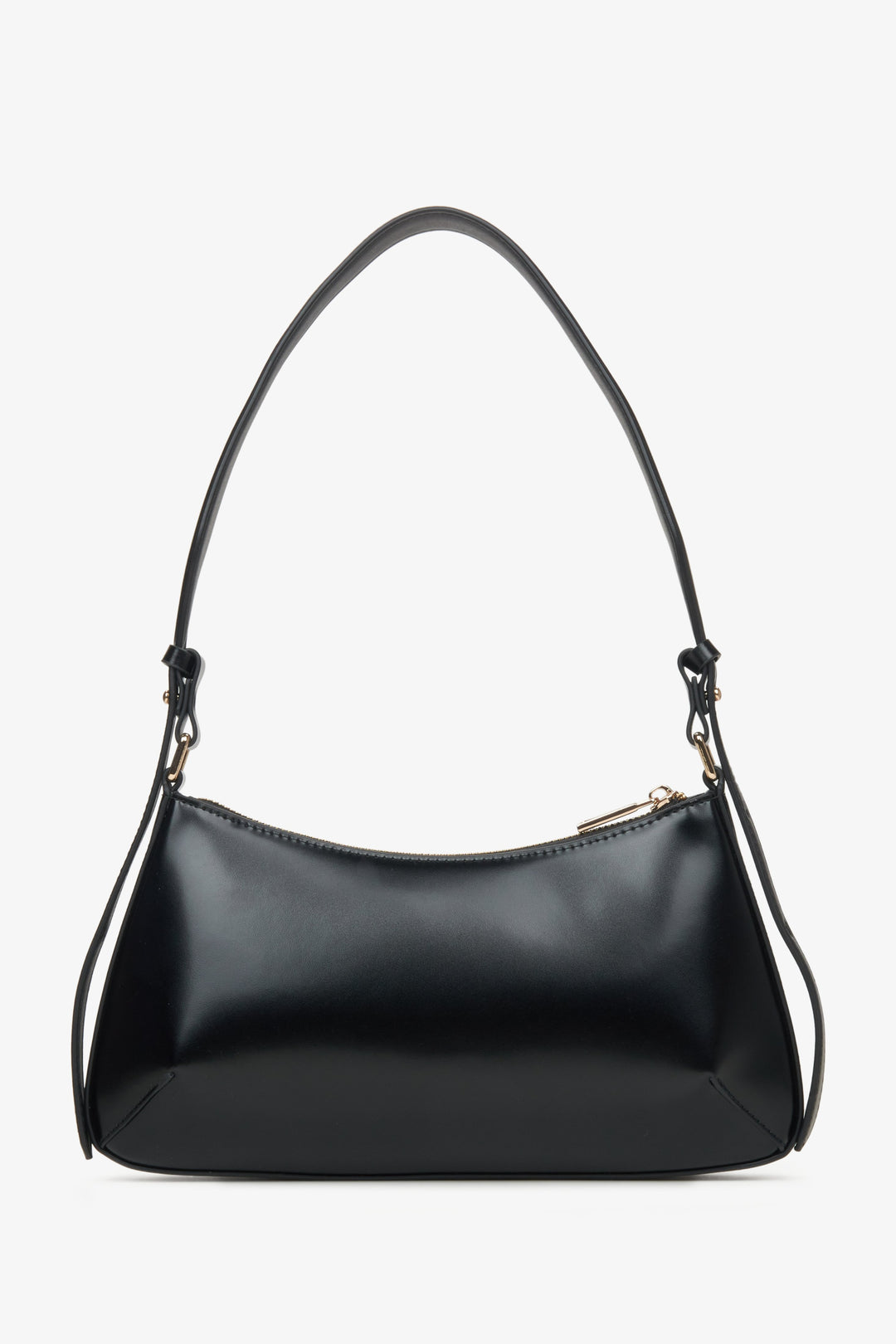 Women's black bag Estro - reverse.