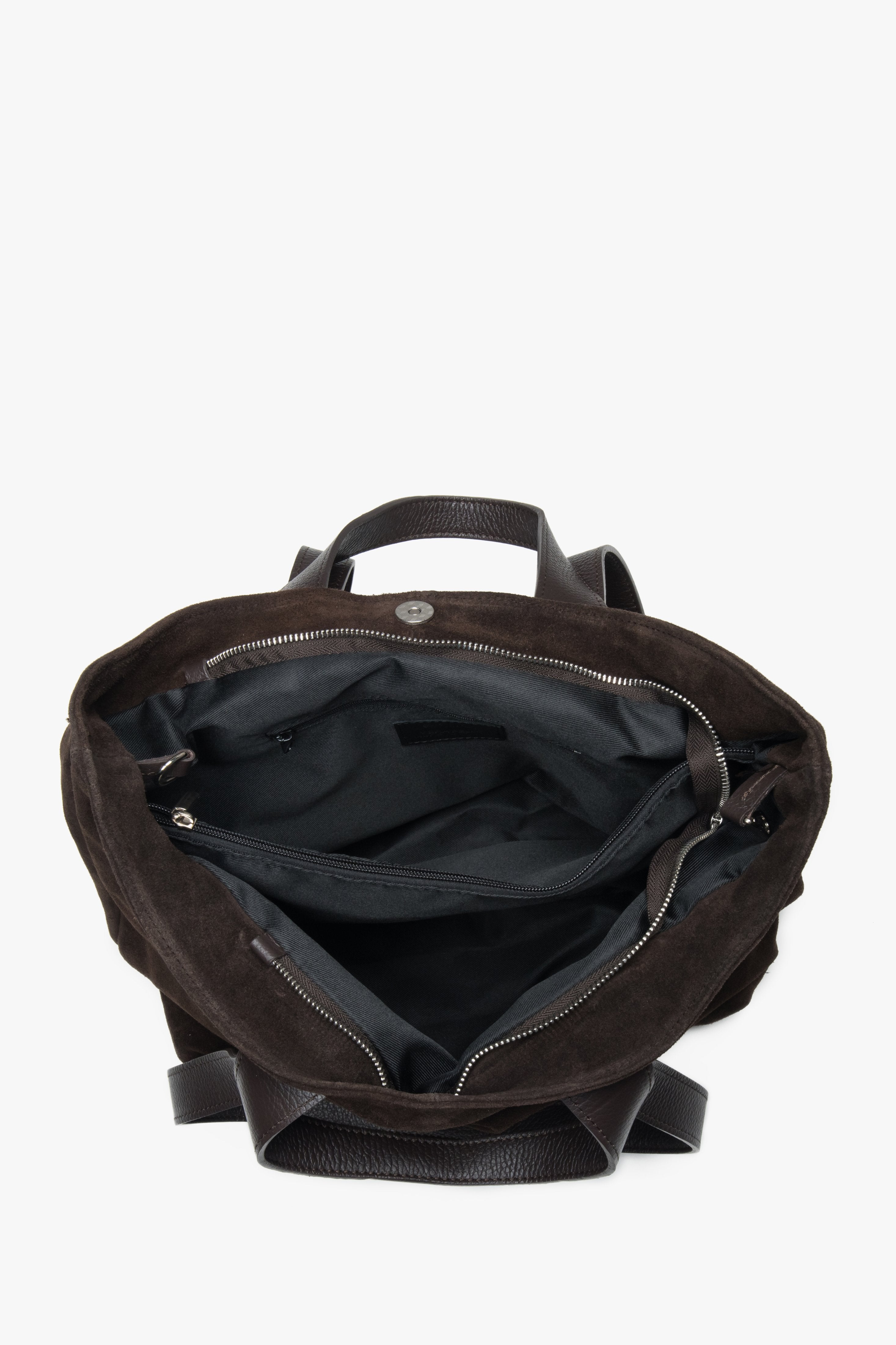 Women's Saddle Brown Shopper Bag from Estro.