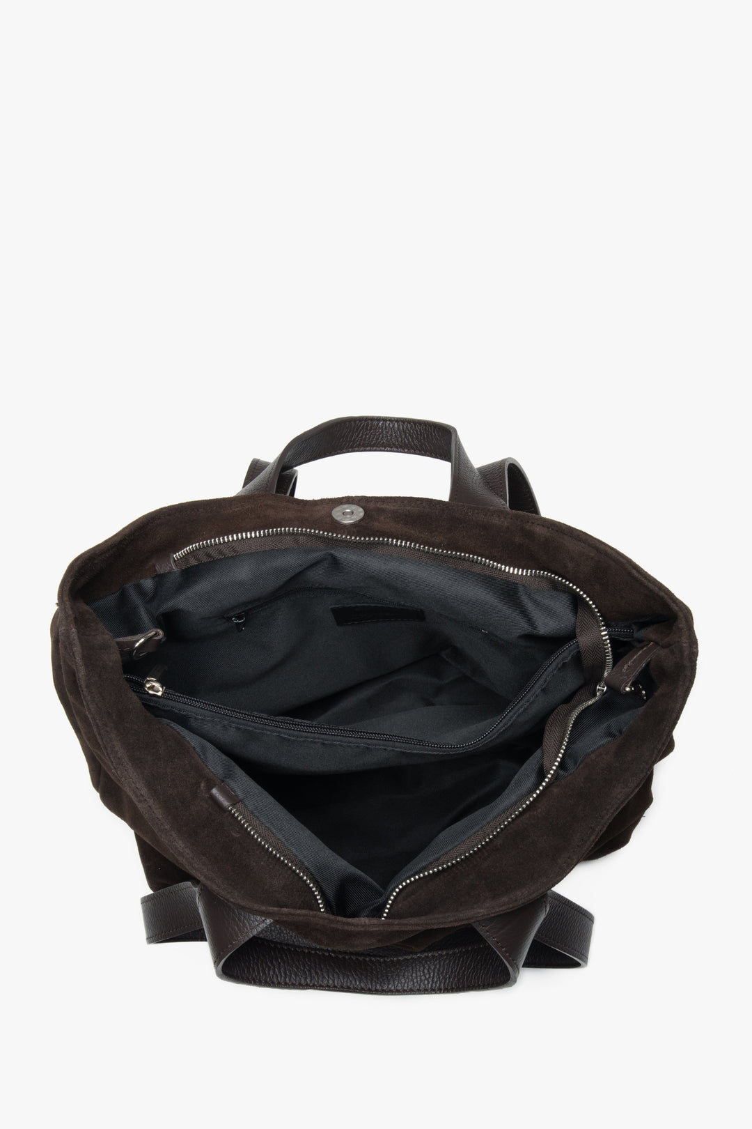 Women's Saddle Brown Shopper Bag from Estro.