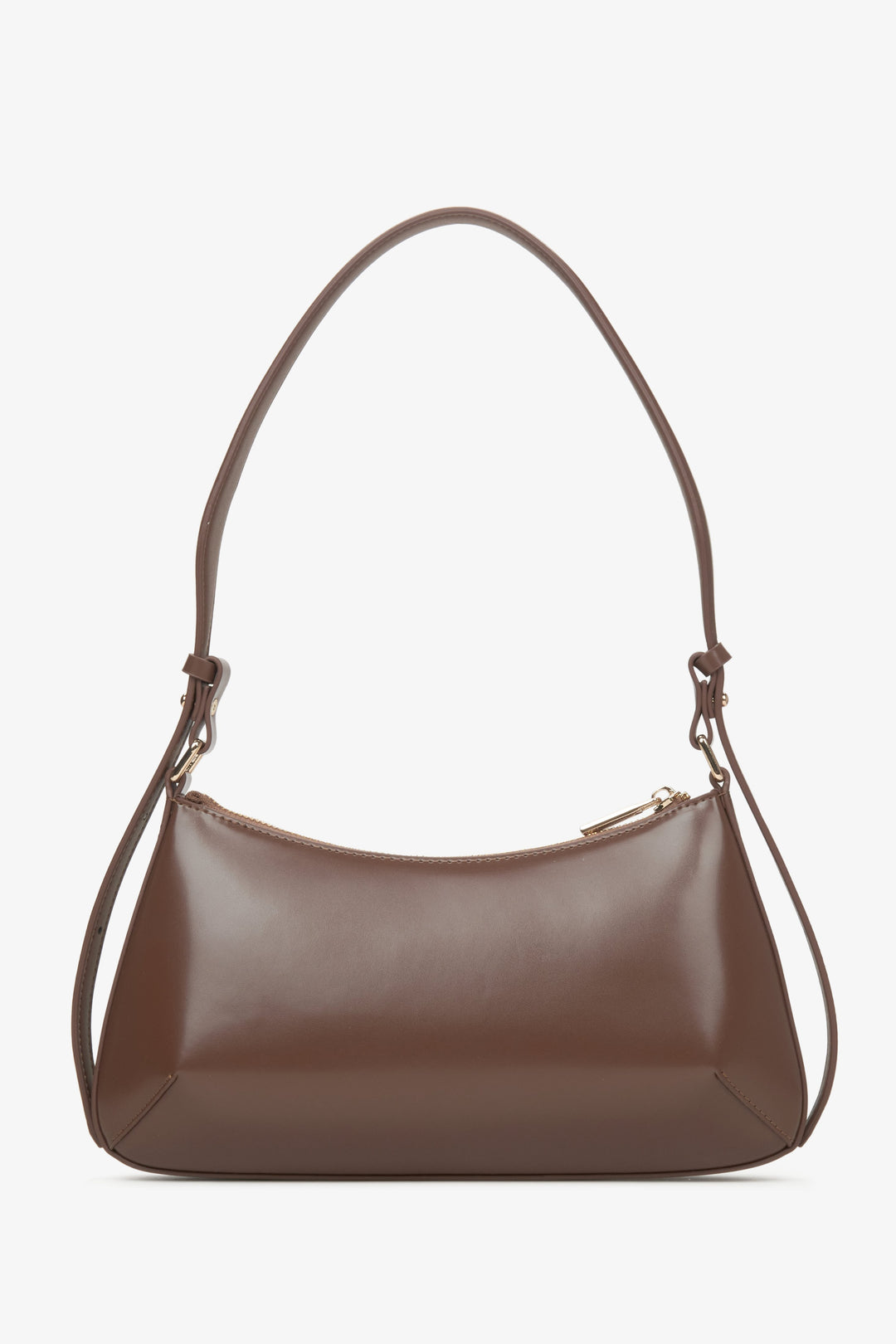Women's brown bag Estro - reverse.