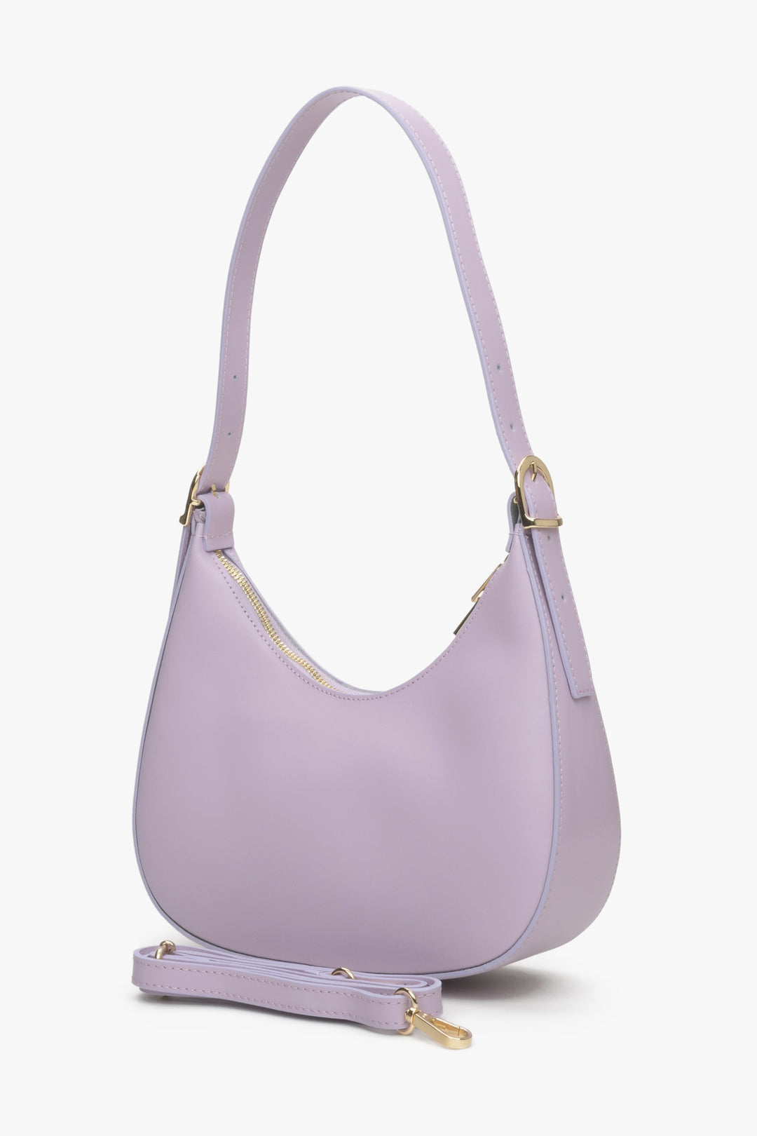Women's purple handbag by Estro.
