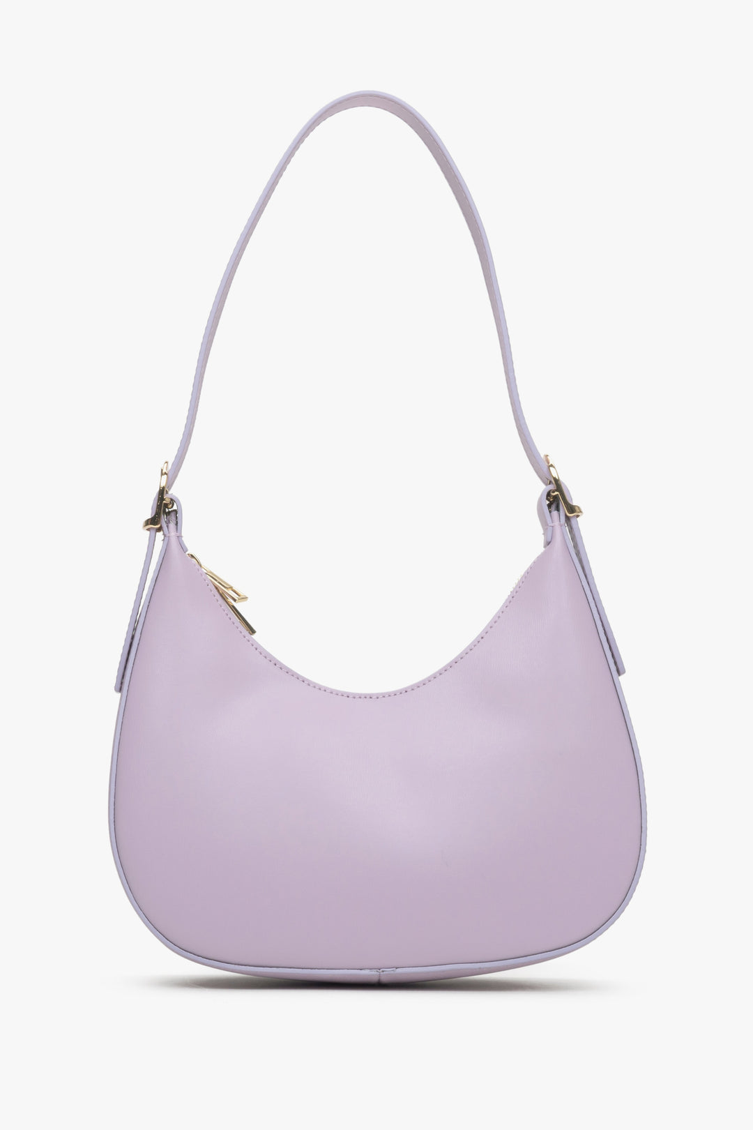 Women's Purple Baguette Bag made of Italian Genuine Leather Estro ER00115086.