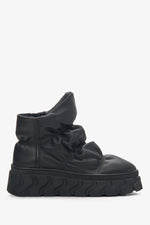 Women's Fur Lined Snow Boots in Black Estro ER00114221