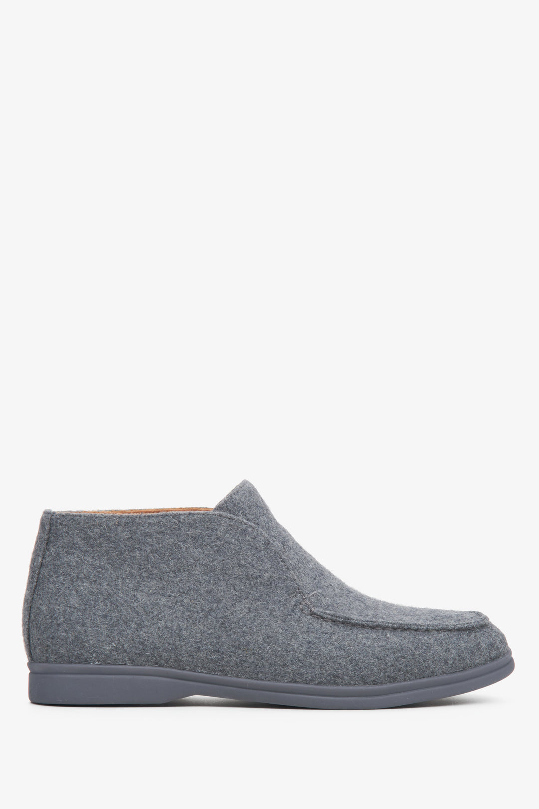 Women's Grey Moccasins Estro ER00113921.