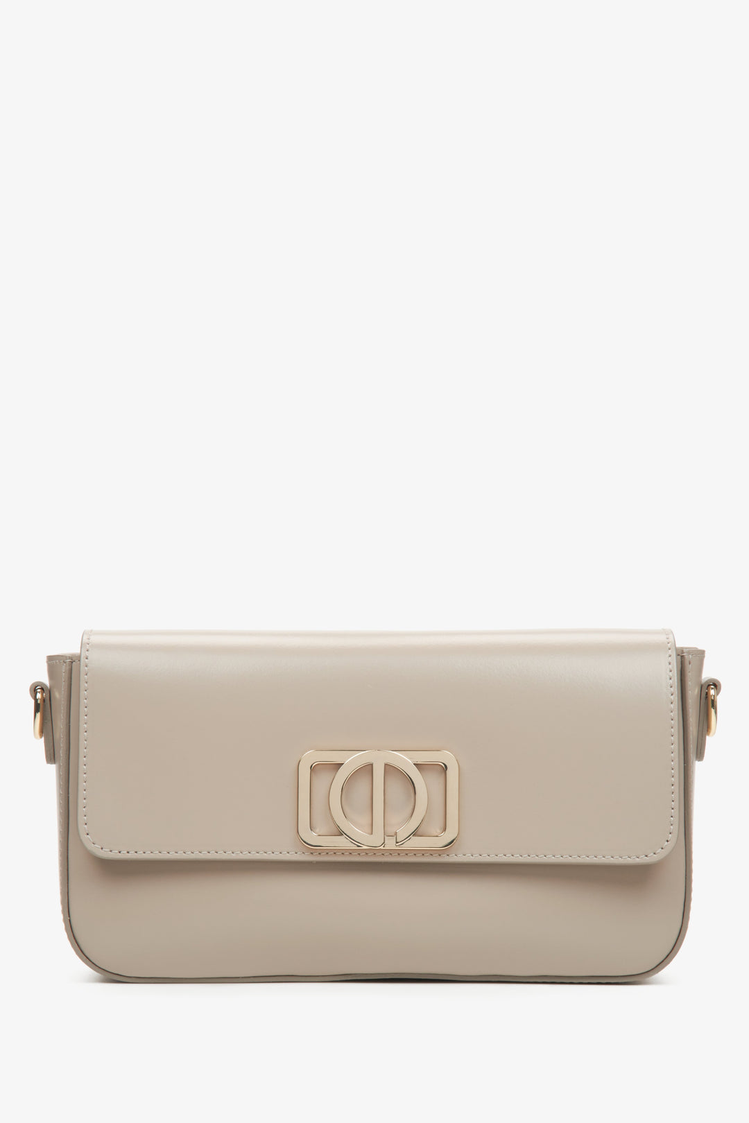 Women's Small Beige Handbag Estro ER00115407.