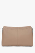 Women's Brown Crossbody Bag made of Genuine Leather Estro ER00117238.