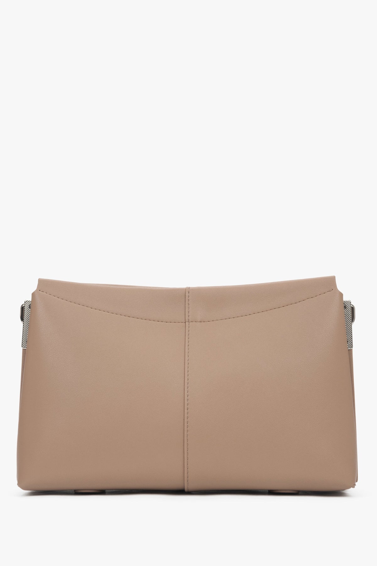 Women's Brown Crossbody Bag made of Genuine Leather Estro ER00117238.