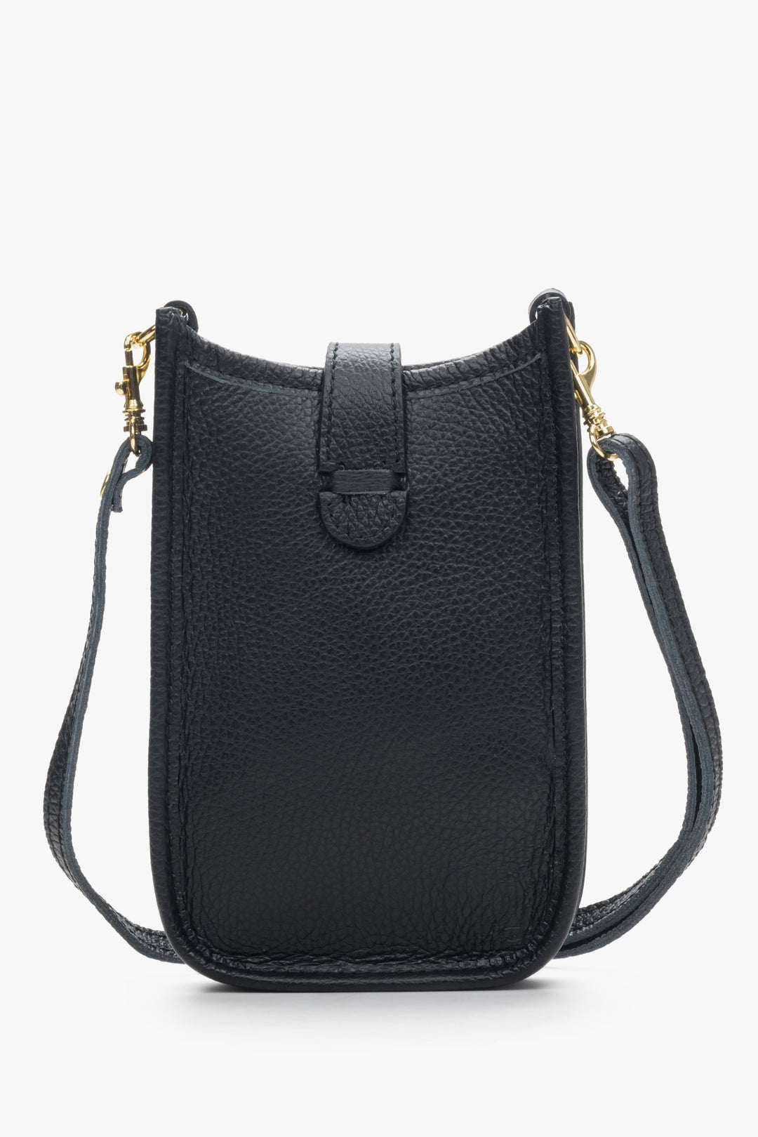 Estro women's black mini handbag.