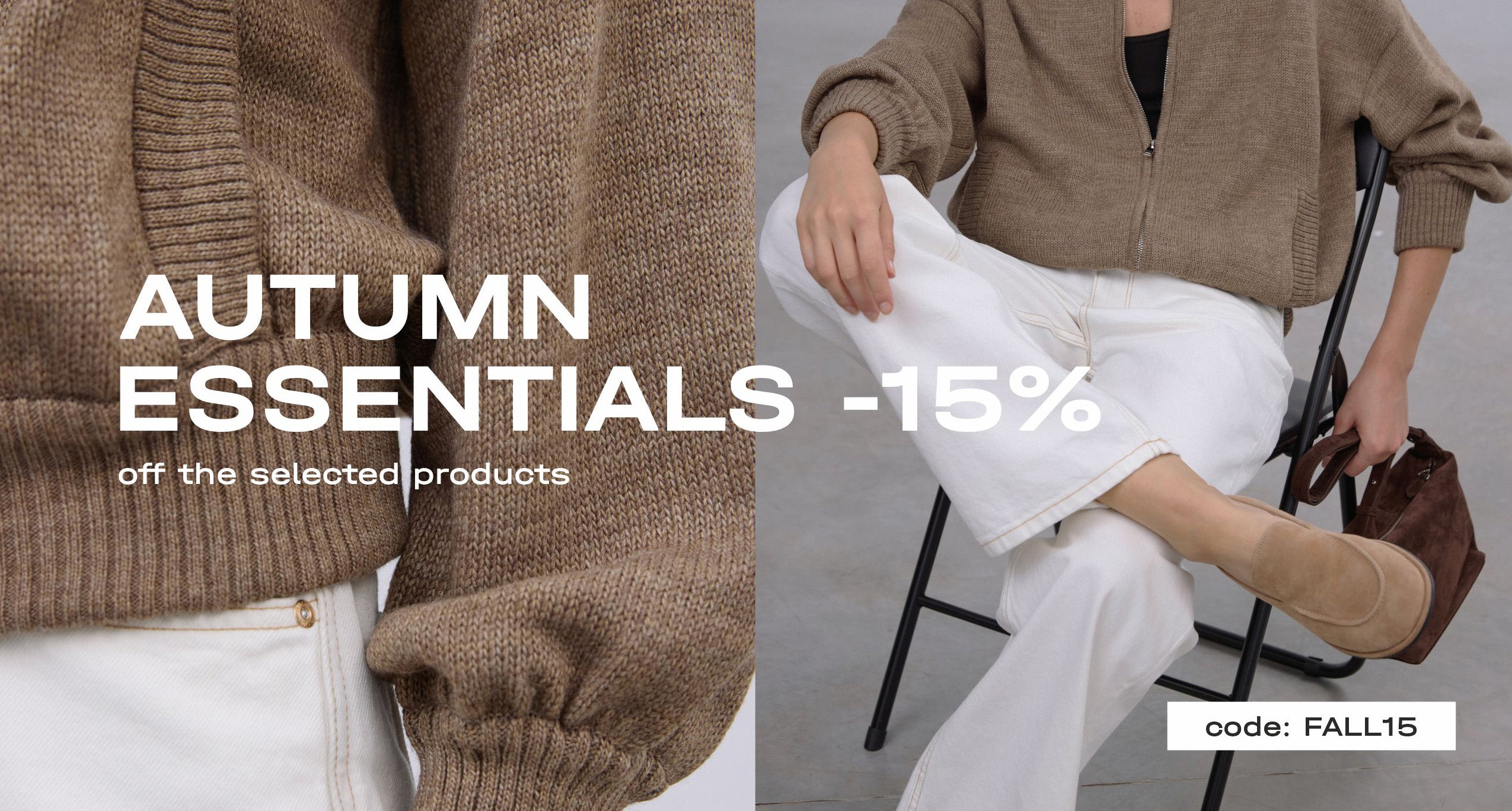 Autumn Essential promo at Estro.