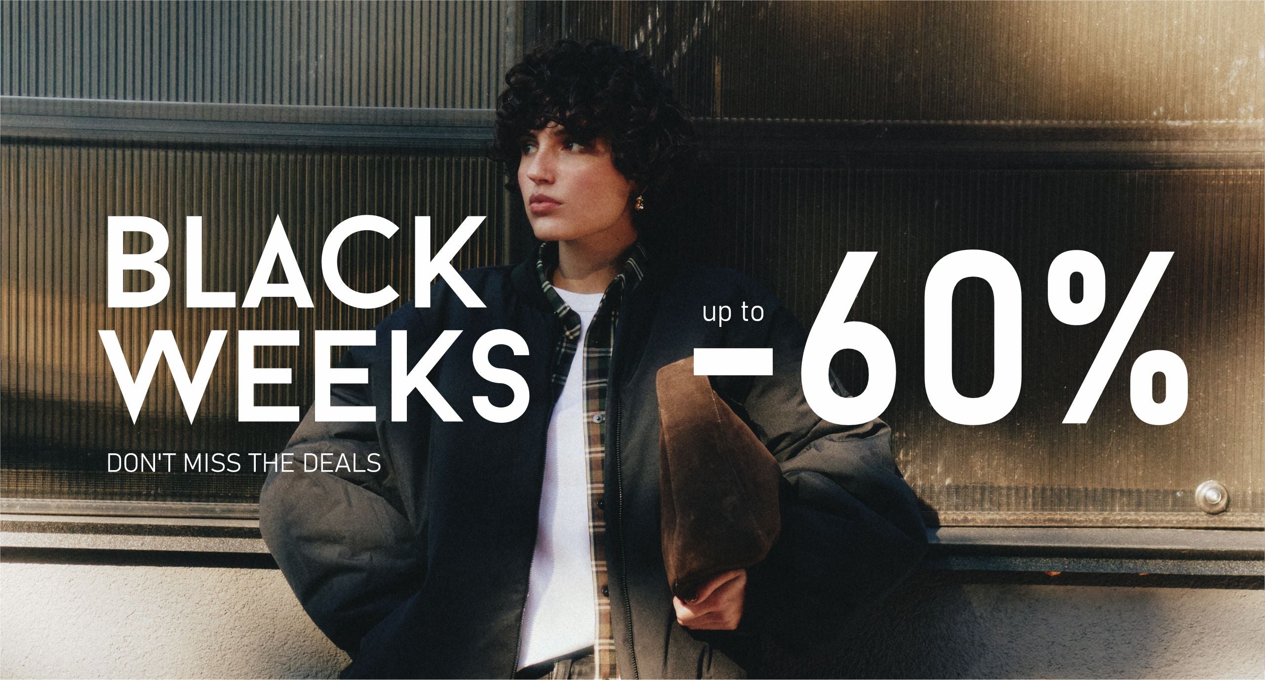 Banner Black Weeks - don't miss the deals.