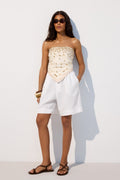 Brown sandals with thin straps from Estro.