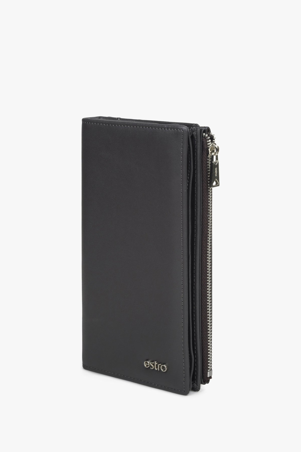 Large men's brown Estro wallet.