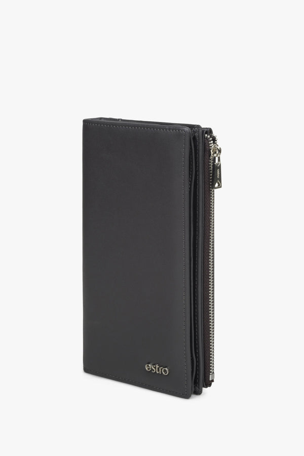 Large men's  black Estro wallet.