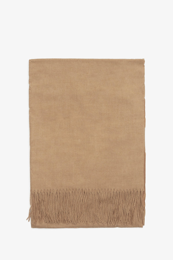 Women's beige scarf by Estro.