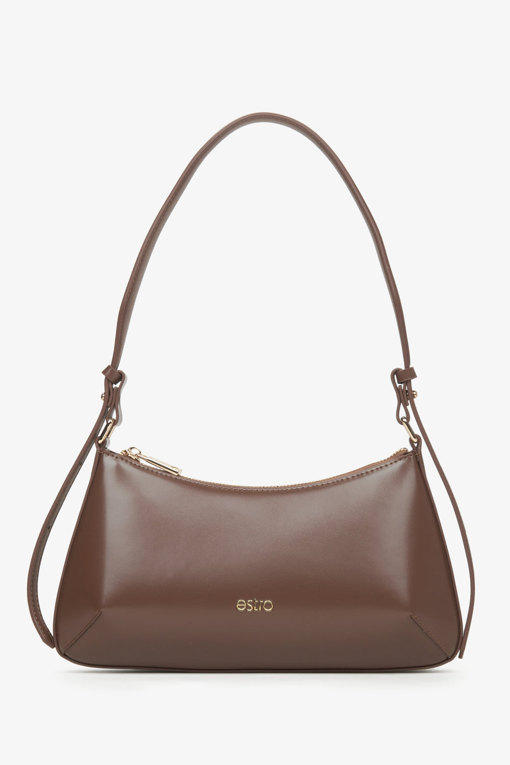 Women's Saddle Brown Bag Estro ER00115804