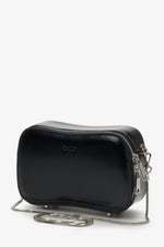 Women's Small Black Chain Handbag Estro ER00114349.