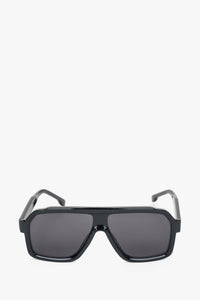 Women's Black Geometric Frame Sunglasses Estro ER00119107.