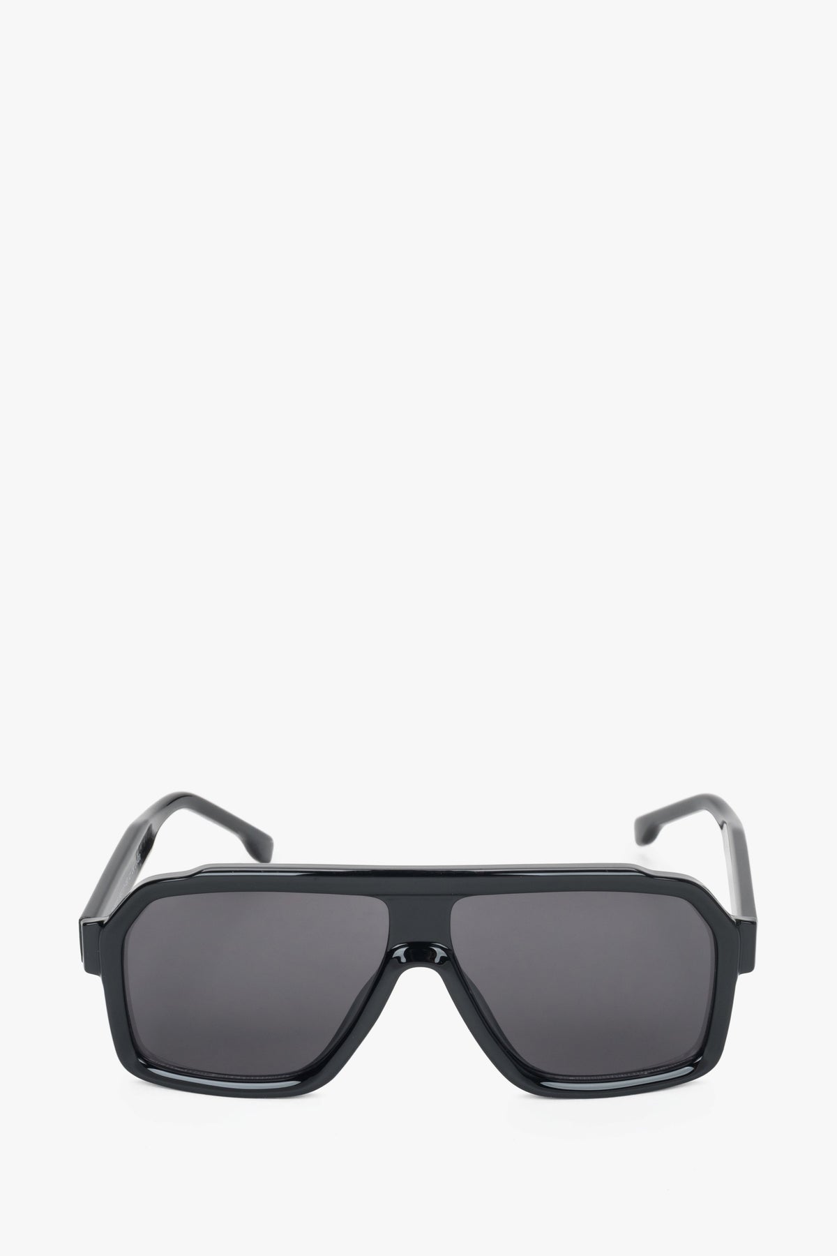 Women's Black Geometric Frame Sunglasses Estro ER00119107.