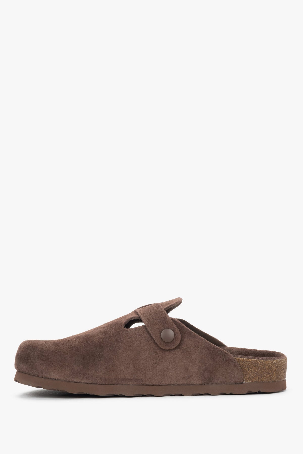 Women's dark brown clogs by Estro.