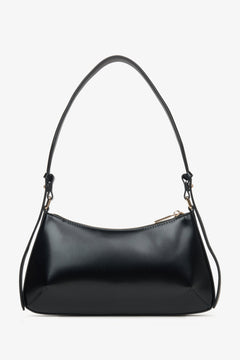 Women's black bag Estro - reverse.