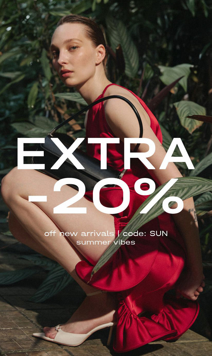 Special promo: 20% off new arrivals with code: SUN.