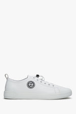 Men's White Sneakers made of Genuine Nubuck Estro ER00112409.