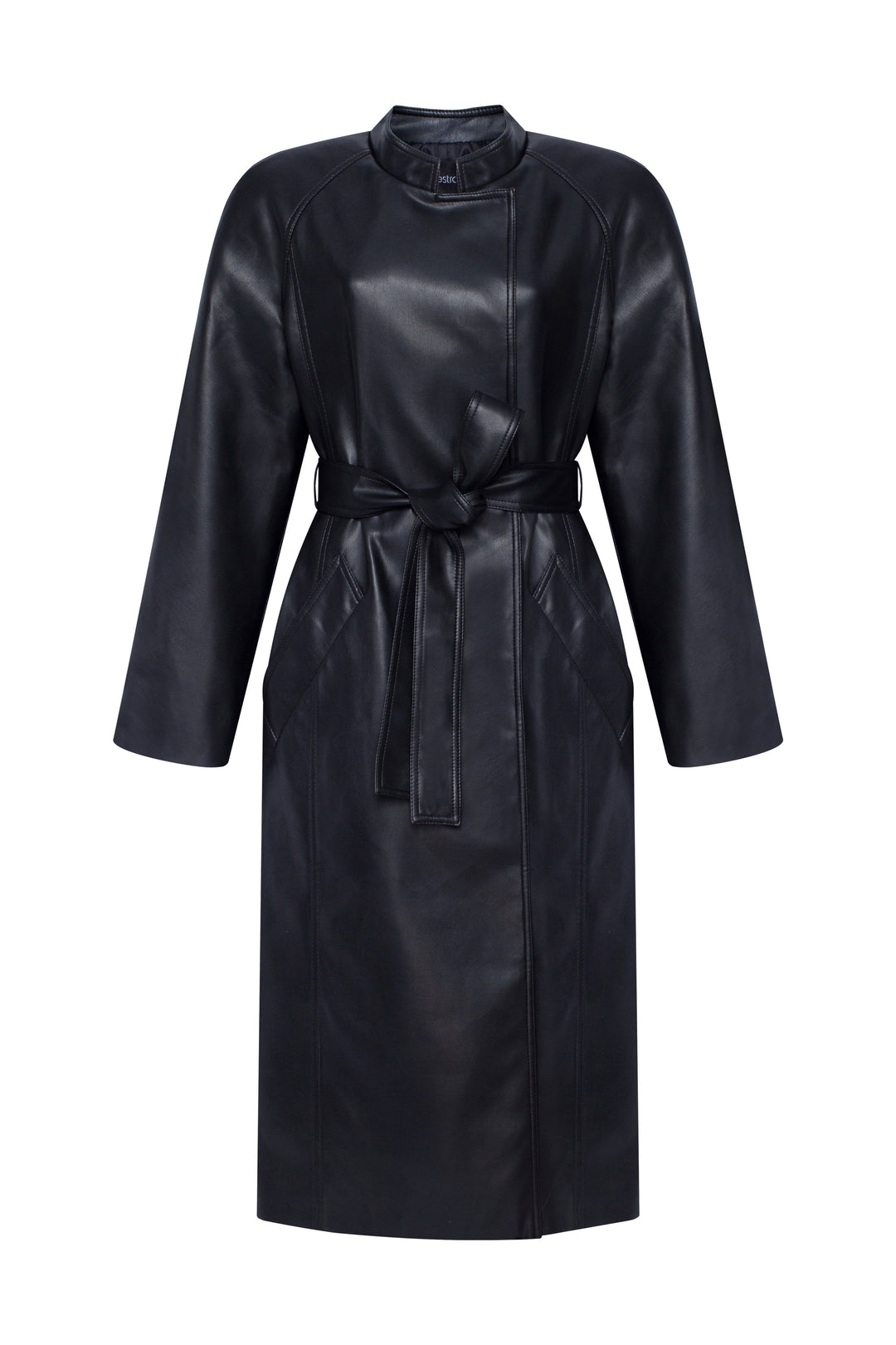 Women's faux leather trench coat Estro.