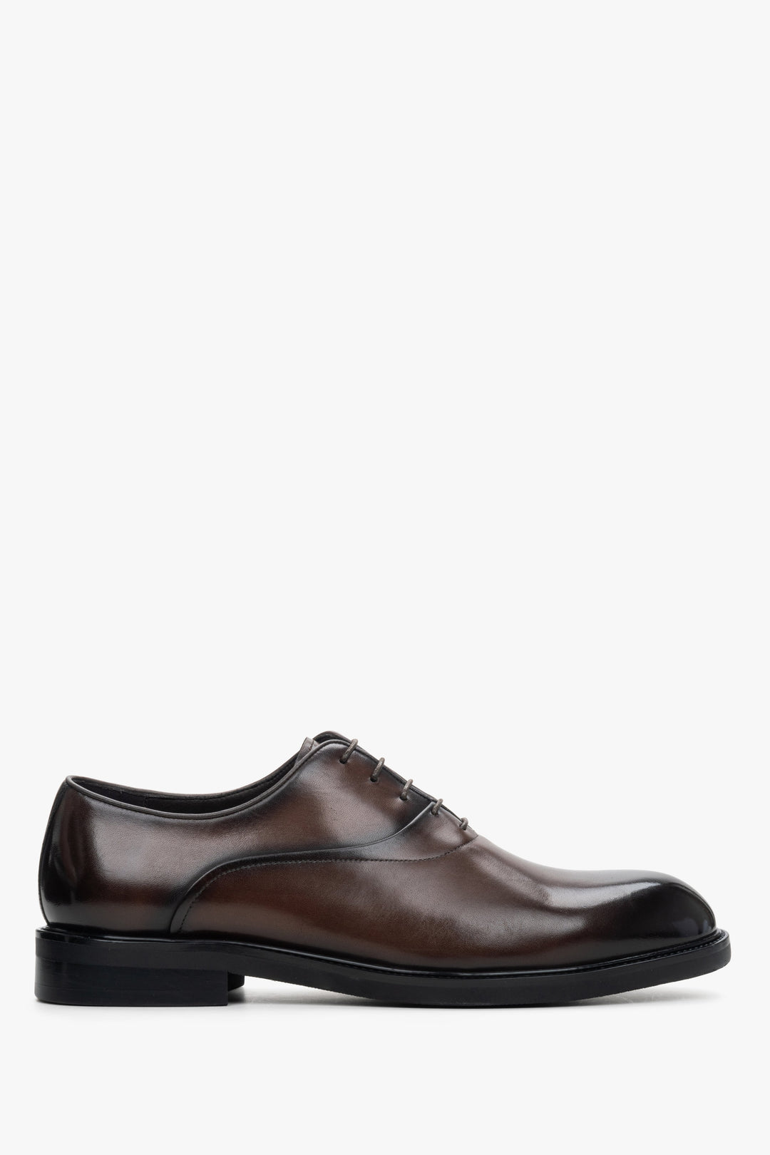 Men's Brown Leather Oxford Shoes Estro ER00114195.