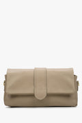 Women's Beige Handbag made of Genuine Italian Leather Estro ER00114309