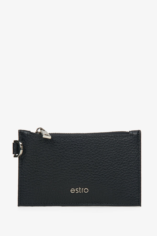 Men's Black Coin Purse Wallet Estro ER00114455.