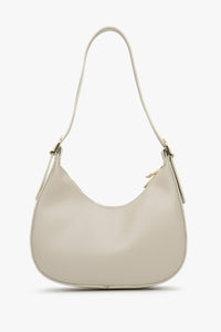 Women's Beige Bag made of Italian Genuine Leather Estro ER00115085.