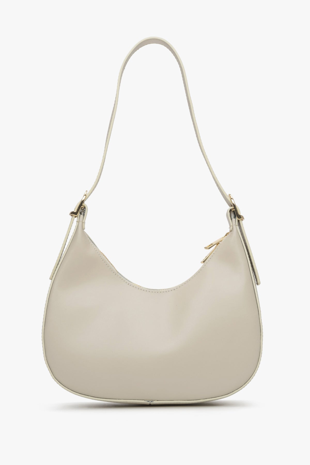 Women's Beige Bag made of Italian Genuine Leather Estro ER00115085.