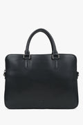 Men's Black Genuine Leather Business Briefcase Estro ER00119339.