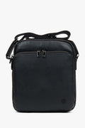 Men's Black Genuine Leather Shoulder Bag Estro ER00117322.