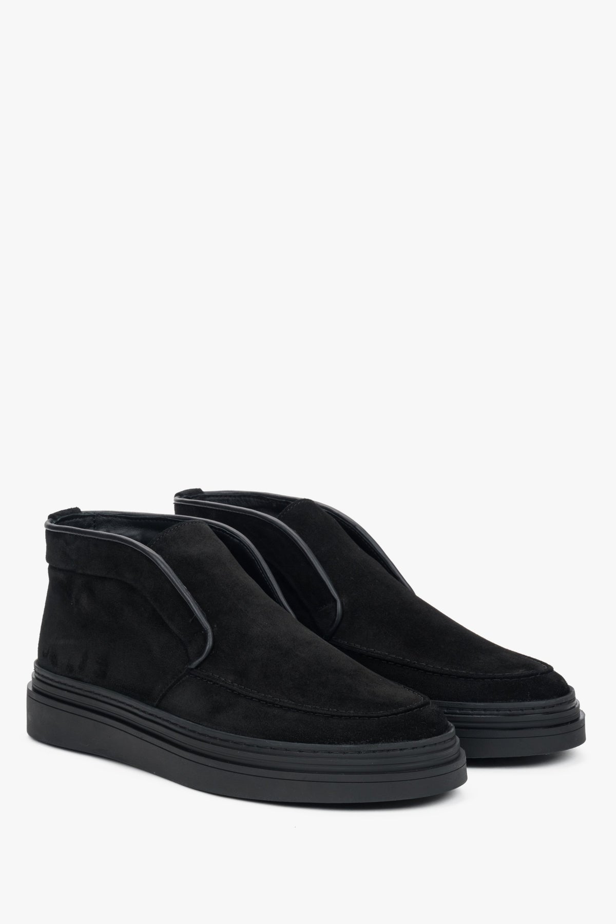 Elevated Warm Men's Loafers made of Genuine Italian Premium Velour