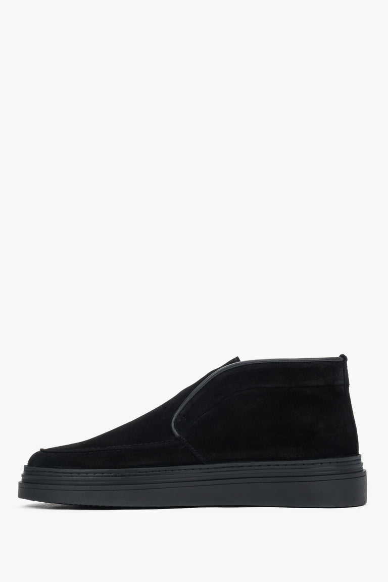Men's Loafers Estro ER00118127, Elevated, Warm, made of Genuine Italian Premium Velour.
