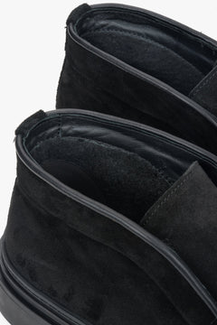 Elevated, Warm Men's Loafers Estro ER00118127, made of Genuine Italian Premium Velour.