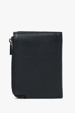 Organized interior with multiple compartments, perfect for cards, cash, and coins.