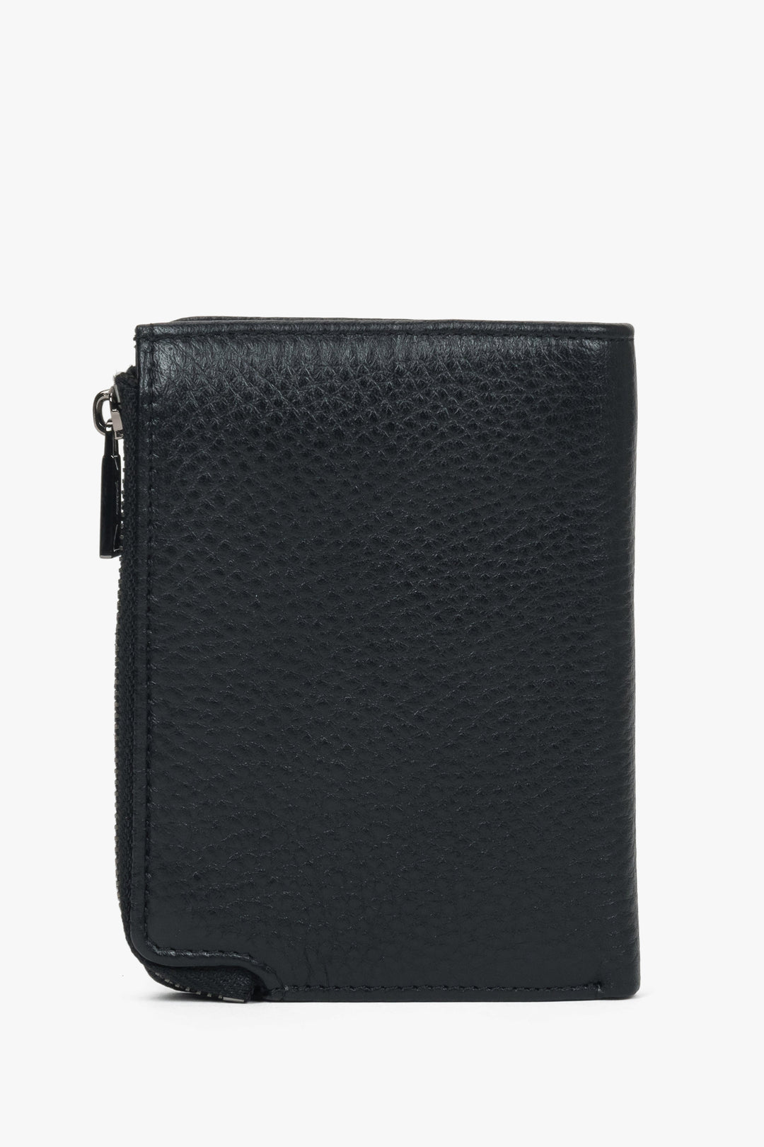 Organized interior with multiple compartments, perfect for cards, cash, and coins.