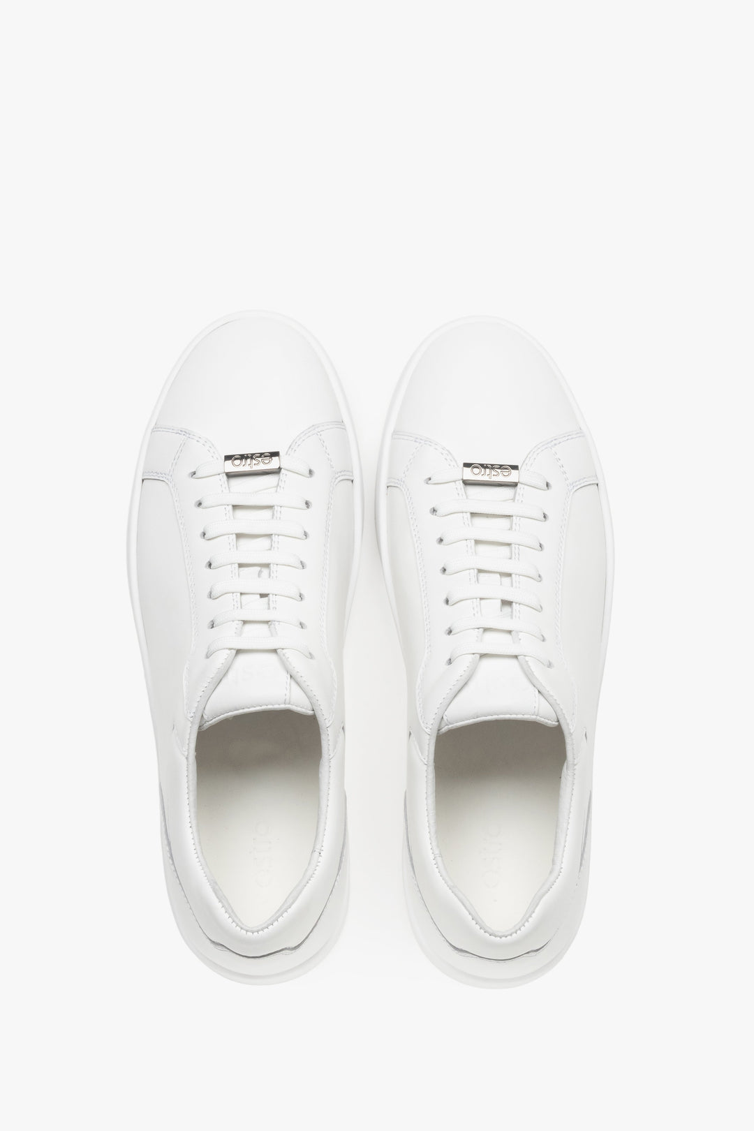 Interior view with soft leather lining and cushioned insole for all-day comfort.