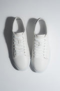 Men’s White Sneakers in Genuine Leather with a Soft Sole Estro ER00119055.