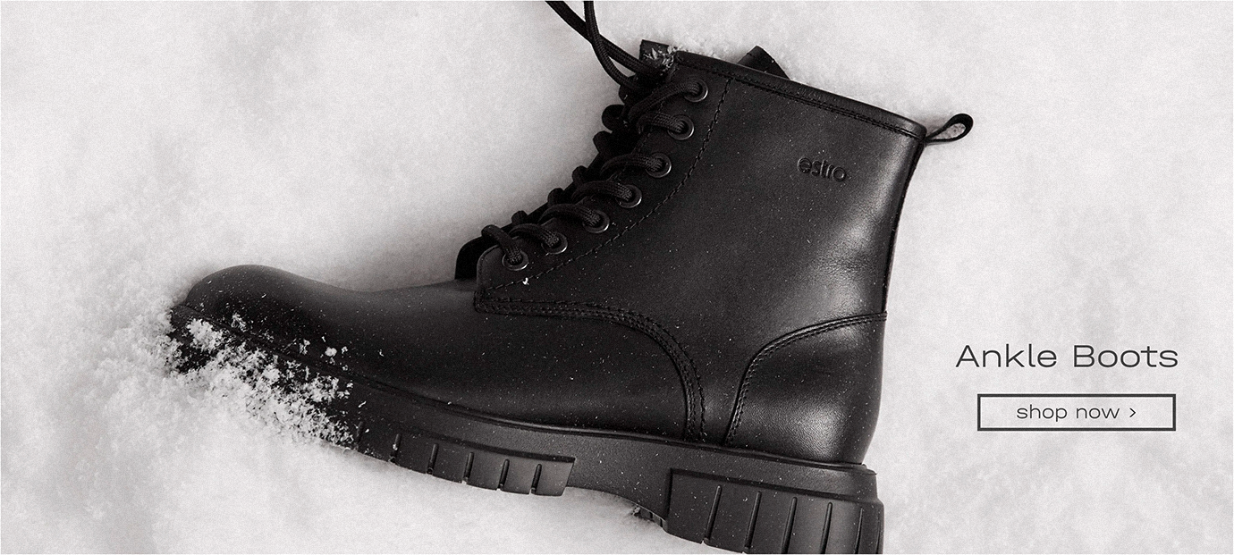 Estro men's winter collection - ankle boots.