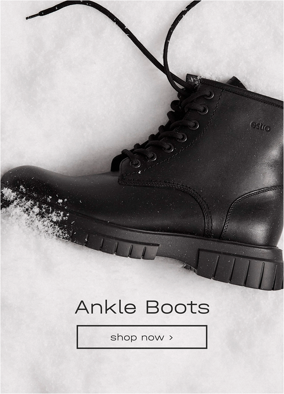 The men's winter collection by Estro - ankle boots.