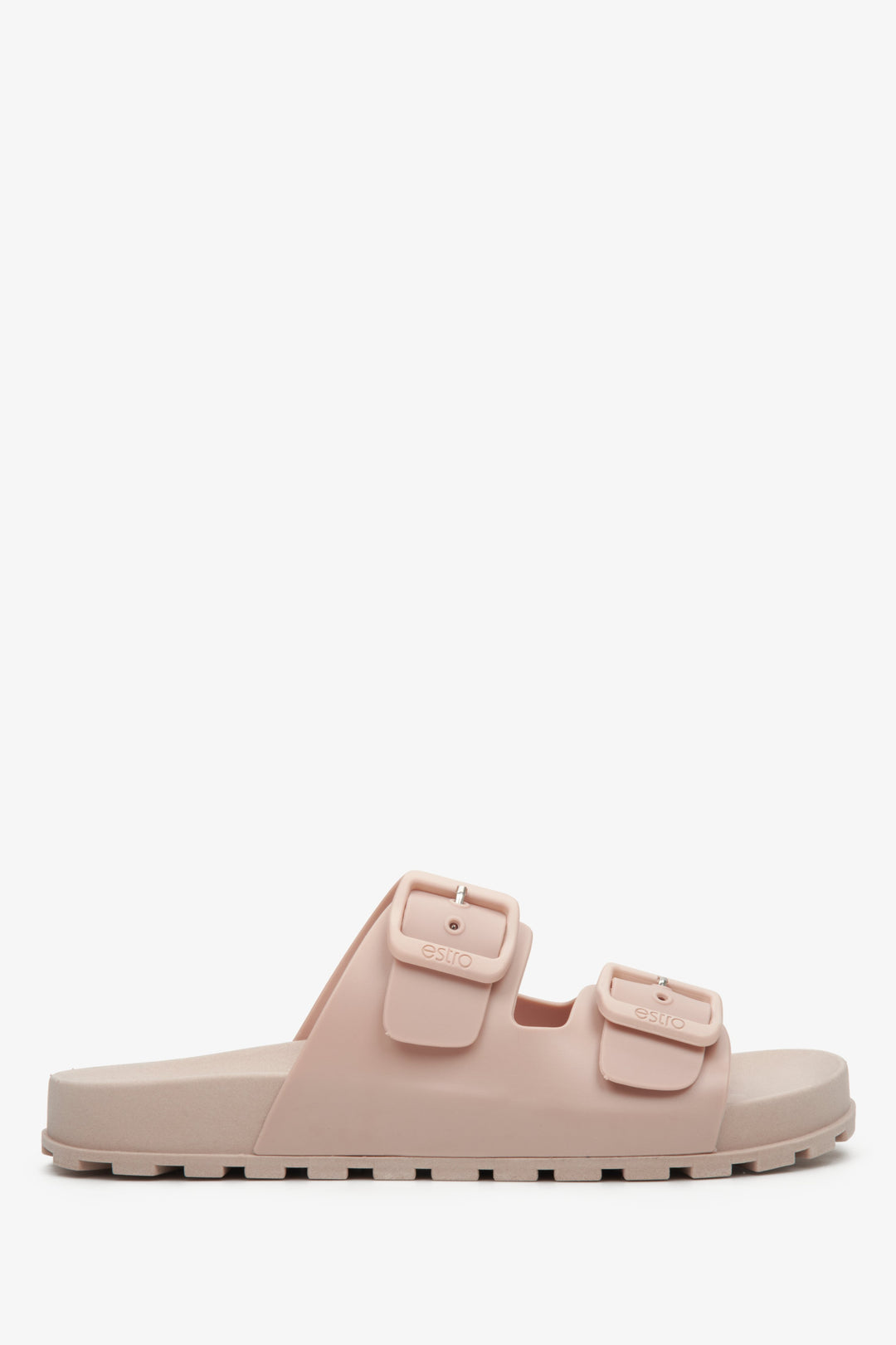 Light pink Women's Sandals with Thick Straps Estro ER00112403.