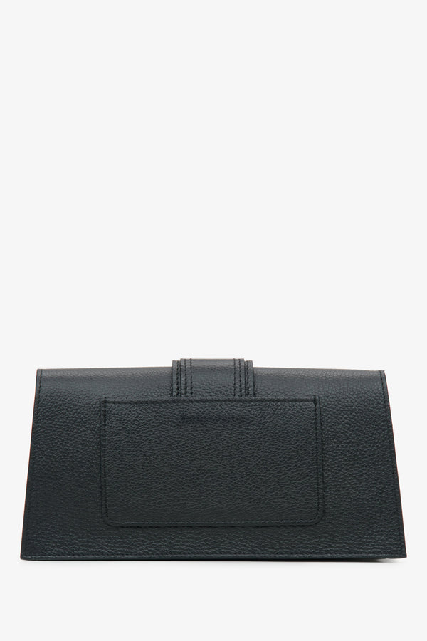 Women's black bag Estro - reverse.