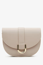 Women's Beige Shoulder Bag made of Italian Genuine Leather Estro ER00114769
