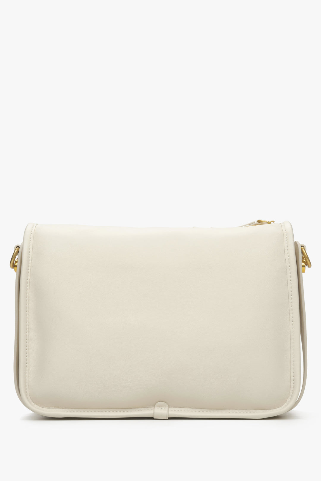 Women's light beige handbag - reverse.