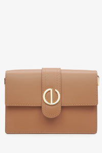 Women's Brown Italian Leather Handbag Estro ER00114778